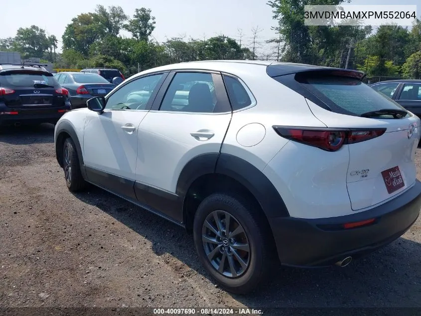 2023 Mazda Cx-30 2.5 S VIN: 3MVDMBAMXPM552064 Lot: 40097690