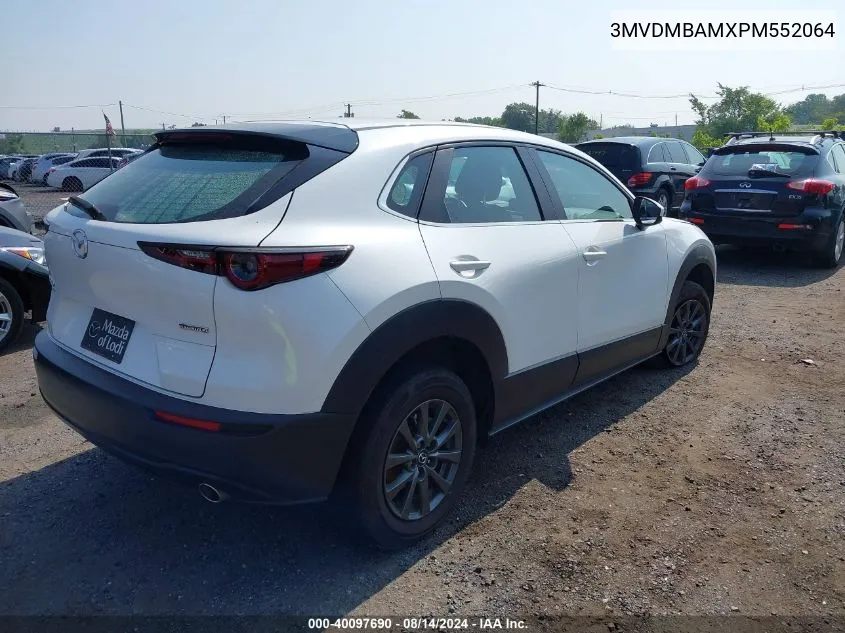 2023 Mazda Cx-30 2.5 S VIN: 3MVDMBAMXPM552064 Lot: 40097690