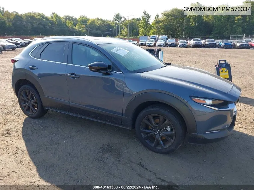 2023 Mazda Cx-30 2.5 S Carbon Edition VIN: 3MVDMBCM1PM573334 Lot: 40163368