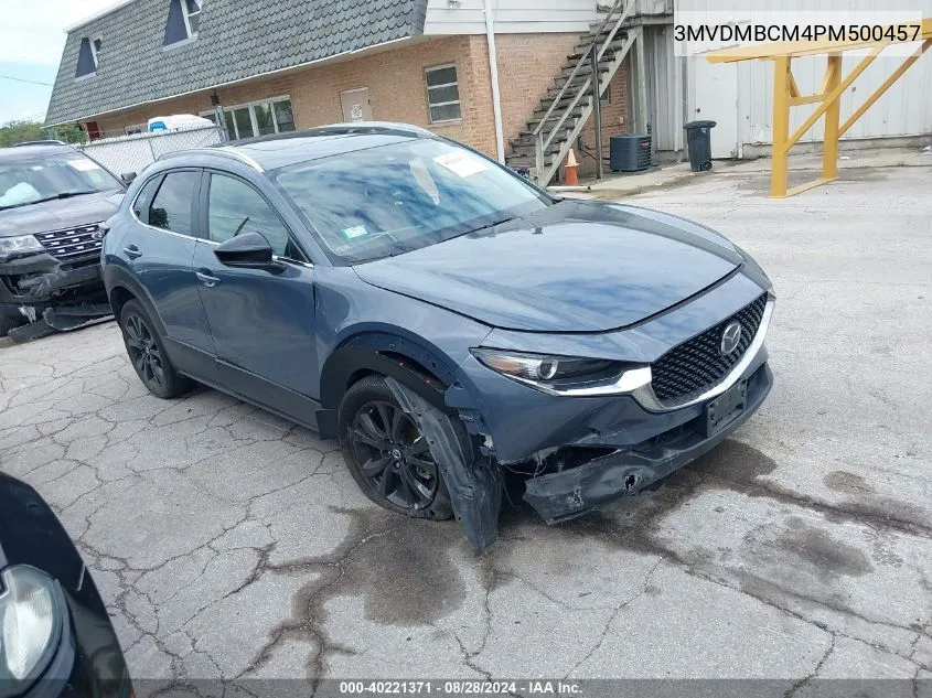 2023 Mazda Cx-30 2.5 S Carbon Edition VIN: 3MVDMBCM4PM500457 Lot: 40221371