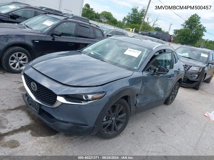 2023 Mazda Cx-30 2.5 S Carbon Edition VIN: 3MVDMBCM4PM500457 Lot: 40221371