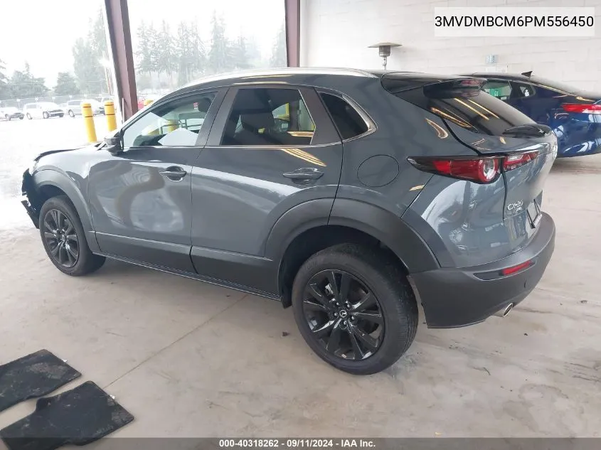 2023 Mazda Cx-30 2.5 S Carbon Edition VIN: 3MVDMBCM6PM556450 Lot: 40318262