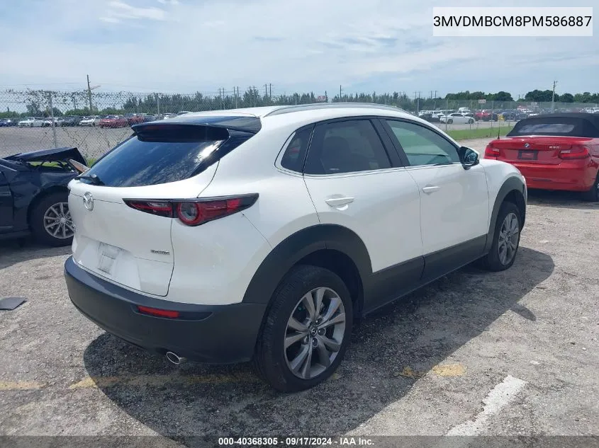 2023 Mazda Cx-30 2.5 S Preferred VIN: 3MVDMBCM8PM586887 Lot: 40368305