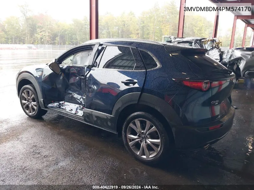 2023 Mazda Cx-30 2.5 S Premium VIN: 3MVDMBDM4PM574170 Lot: 40422919