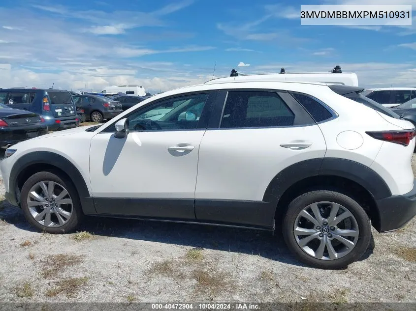 2023 Mazda Cx-30 Select VIN: 3MVDMBBMXPM510931 Lot: 40472904