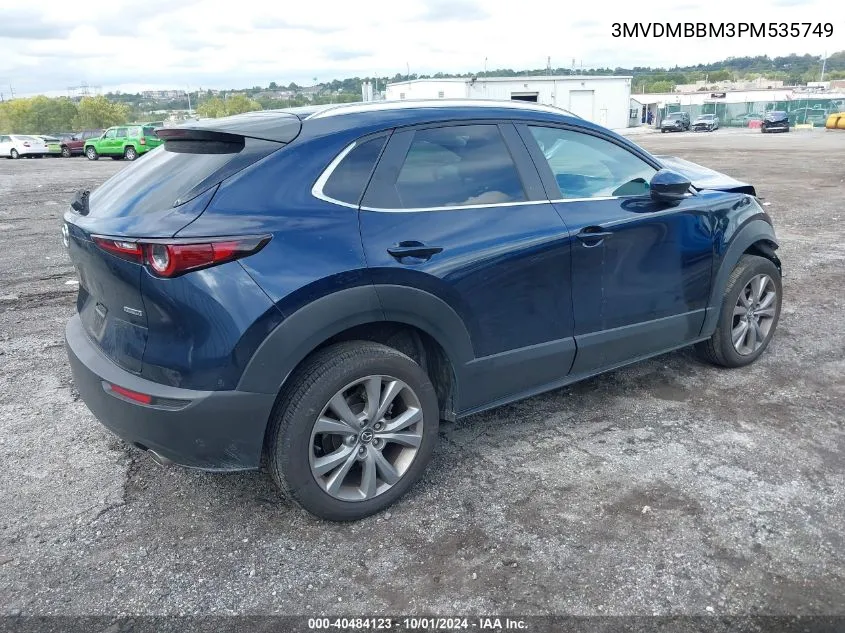 2023 Mazda Cx-30 2.5 S Select VIN: 3MVDMBBM3PM535749 Lot: 40484123