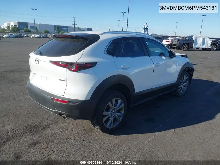 2023 Mazda Cx-30 2.5 S Preferred VIN: 3MVDMBCM6PM543181 Lot: 40505344