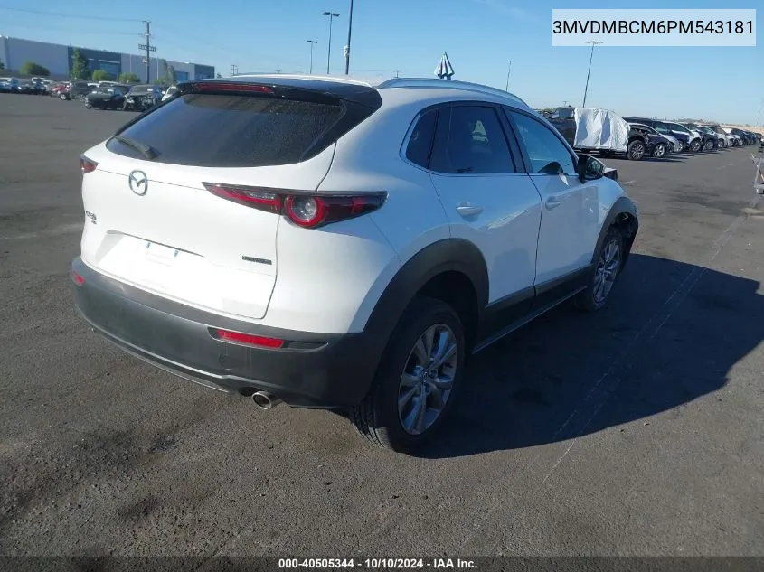 2023 Mazda Cx-30 2.5 S Preferred VIN: 3MVDMBCM6PM543181 Lot: 40505344