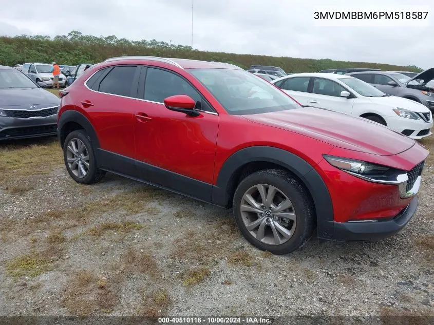 2023 Mazda Cx-30 Select VIN: 3MVDMBBM6PM518587 Lot: 40510118