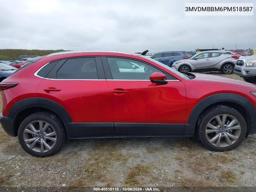 2023 Mazda Cx-30 Select VIN: 3MVDMBBM6PM518587 Lot: 40510118