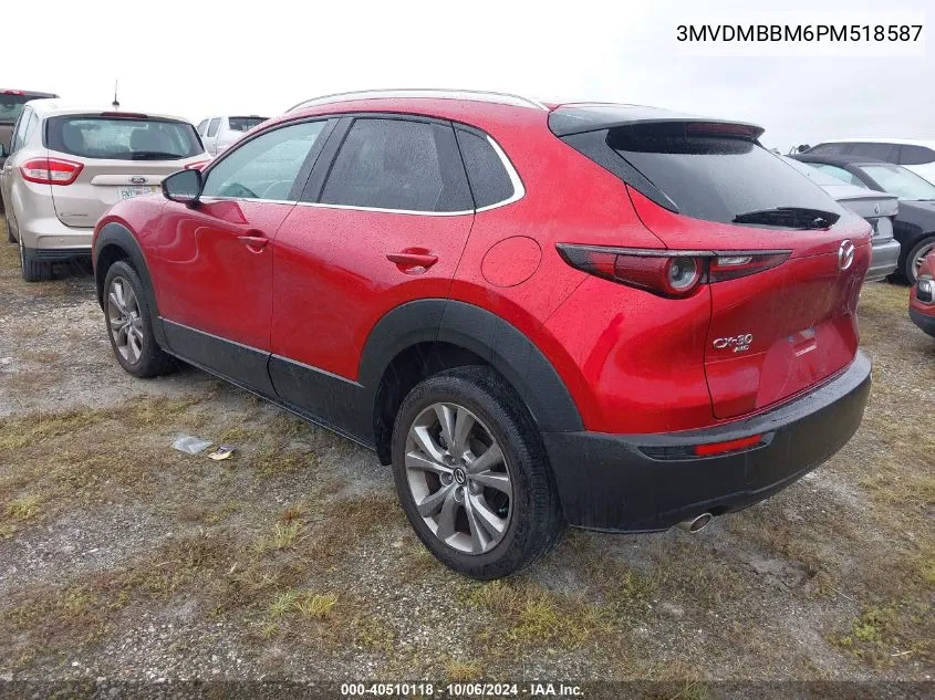 2023 Mazda Cx-30 Select VIN: 3MVDMBBM6PM518587 Lot: 40510118