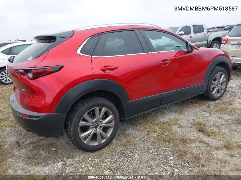 2023 Mazda Cx-30 Select VIN: 3MVDMBBM6PM518587 Lot: 40510118