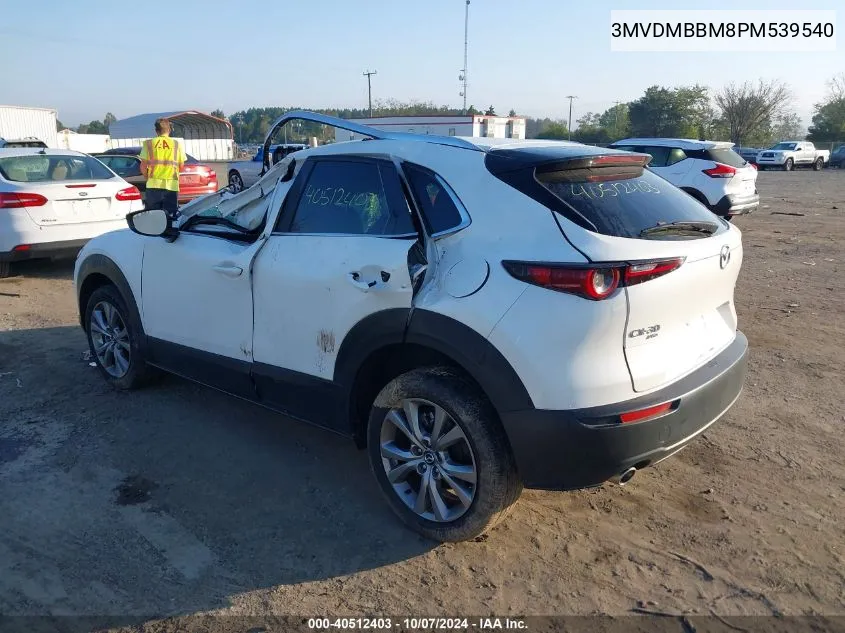 2023 Mazda Cx-30 Select VIN: 3MVDMBBM8PM539540 Lot: 40512403