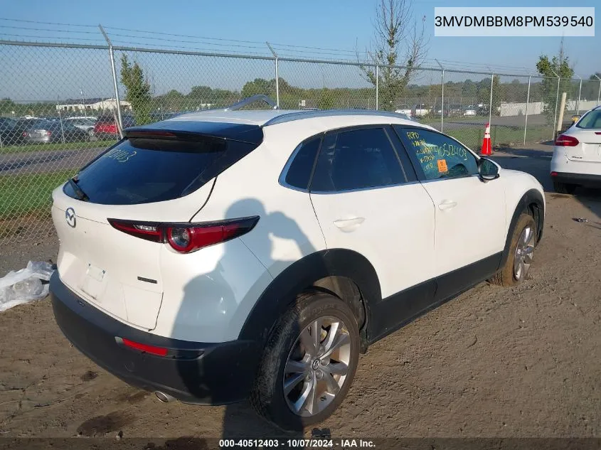 2023 Mazda Cx-30 Select VIN: 3MVDMBBM8PM539540 Lot: 40512403