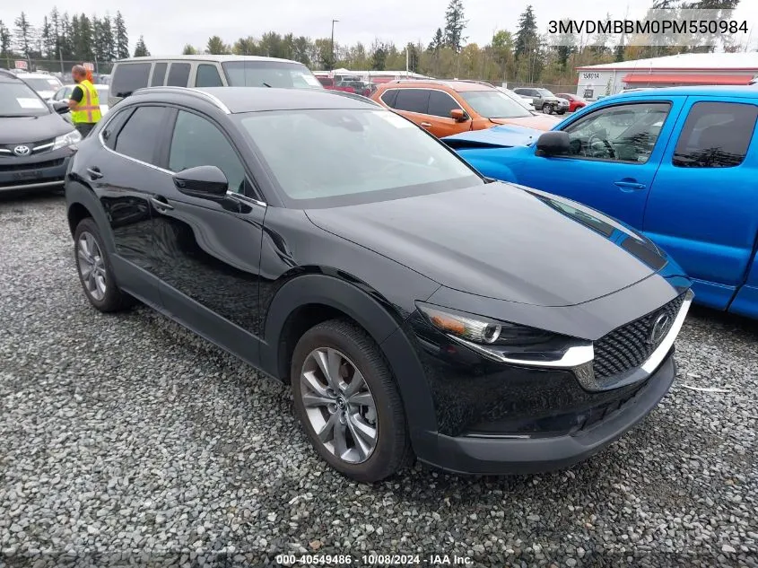 2023 Mazda Cx-30 2.5 S Select VIN: 3MVDMBBM0PM550984 Lot: 40549486