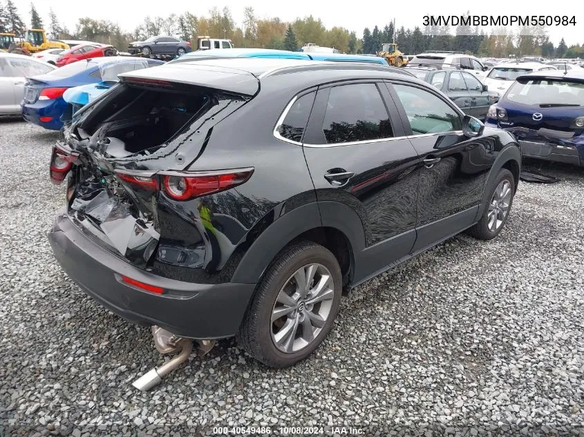 2023 Mazda Cx-30 2.5 S Select VIN: 3MVDMBBM0PM550984 Lot: 40549486