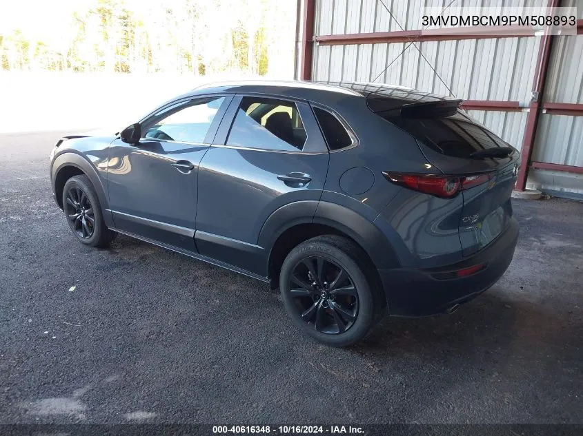 2023 Mazda Cx-30 2.5 S Carbon Edition VIN: 3MVDMBCM9PM508893 Lot: 40616348