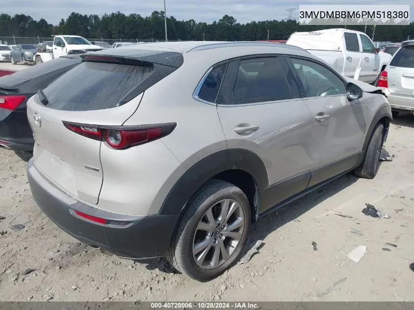 2023 Mazda Cx-30 Select VIN: 3MVDMBBM6PM518380 Lot: 40720006