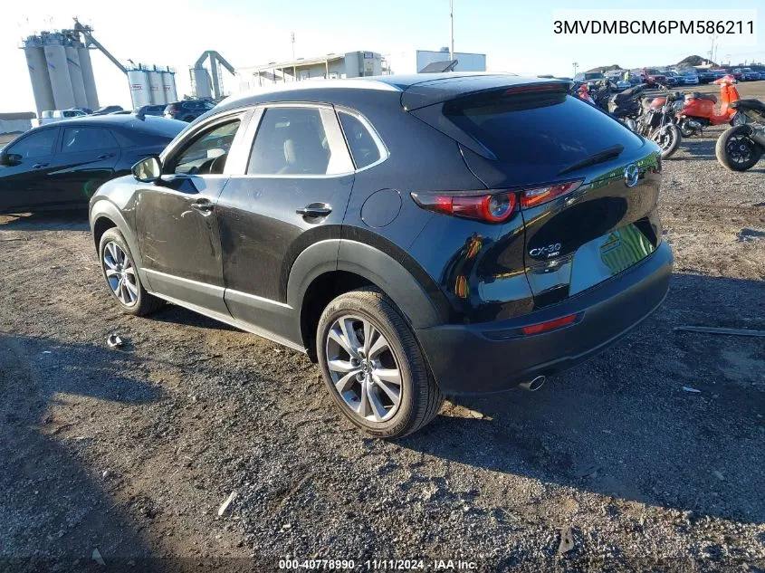 2023 Mazda Cx-30 2.5 S Preferred VIN: 3MVDMBCM6PM586211 Lot: 40778990