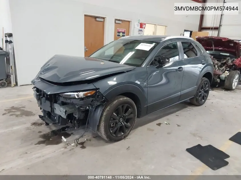 2023 Mazda Cx-30 2.5 S Carbon Edition VIN: 3MVDMBCM0PM574944 Lot: 40791148