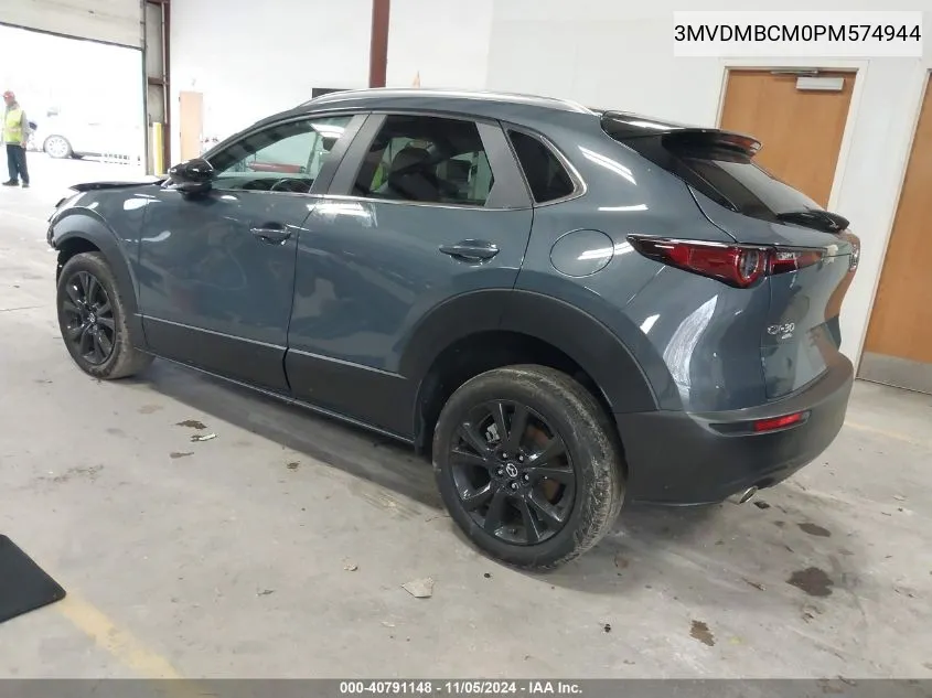 2023 Mazda Cx-30 2.5 S Carbon Edition VIN: 3MVDMBCM0PM574944 Lot: 40791148