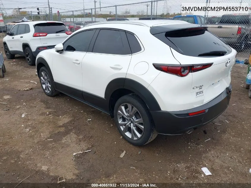 2023 Mazda Cx-30 2.5 S Preferred VIN: 3MVDMBCM2PM553710 Lot: 40851932