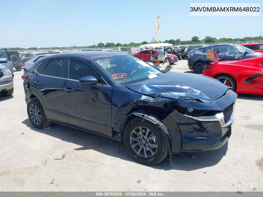 3MVDMBAMXRM648022 2024 Mazda Cx-30 2.5 S