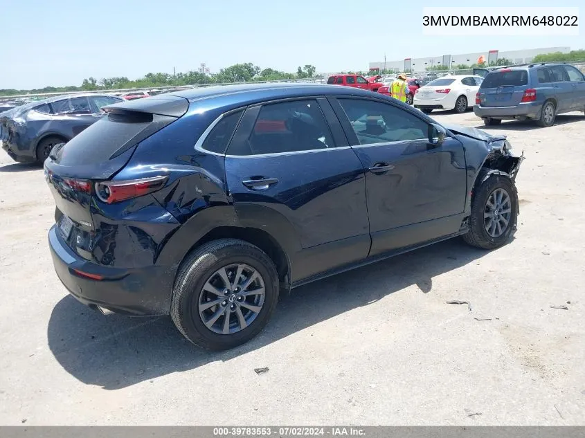 2024 Mazda Cx-30 2.5 S VIN: 3MVDMBAMXRM648022 Lot: 39783553