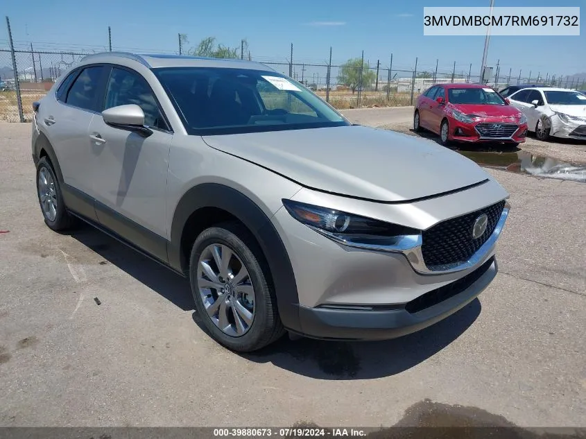 2024 Mazda Cx-30 2.5 S Preferred Package VIN: 3MVDMBCM7RM691732 Lot: 39880673