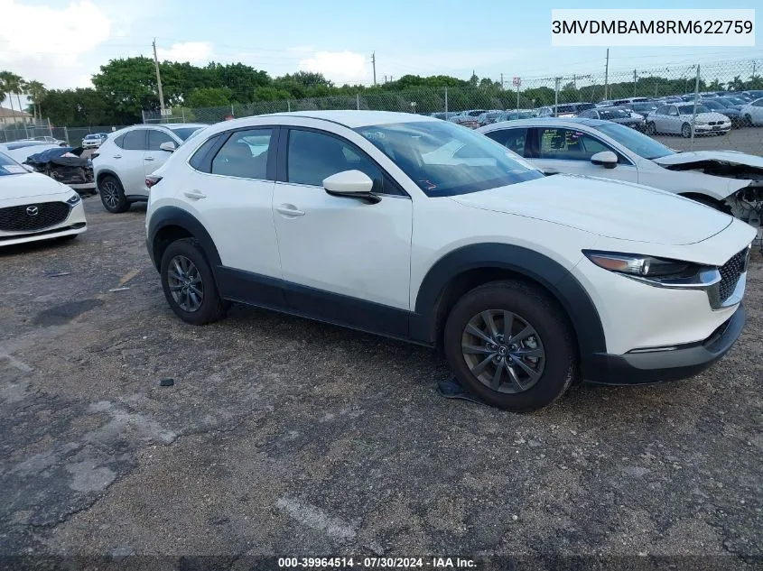 2024 Mazda Cx-30 2.5 S VIN: 3MVDMBAM8RM622759 Lot: 39964514