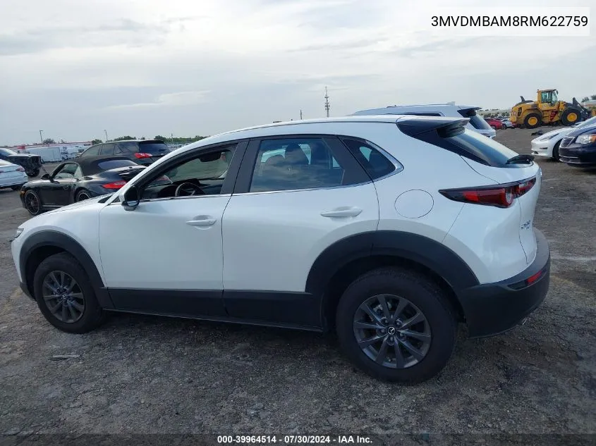 2024 Mazda Cx-30 2.5 S VIN: 3MVDMBAM8RM622759 Lot: 39964514