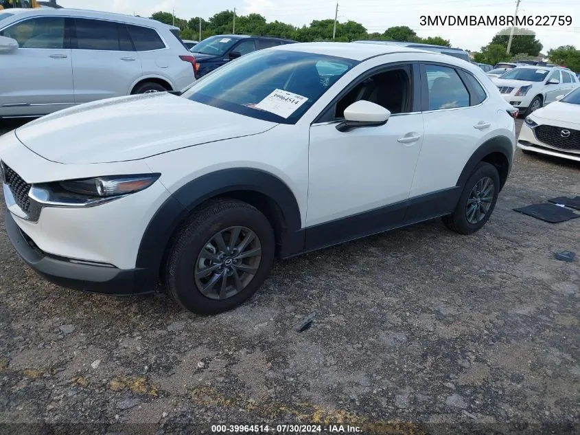 2024 Mazda Cx-30 2.5 S VIN: 3MVDMBAM8RM622759 Lot: 39964514