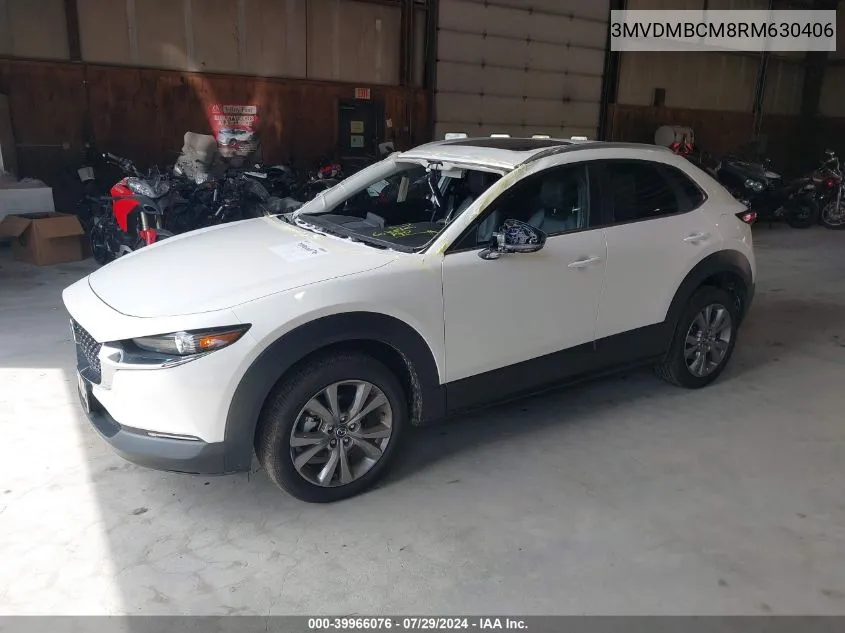 2024 Mazda Cx-30 2.5 S Preferred Package VIN: 3MVDMBCM8RM630406 Lot: 39966076