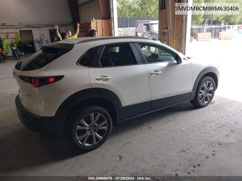 2024 Mazda Cx-30 2.5 S Preferred Package VIN: 3MVDMBCM8RM630406 Lot: 39966076