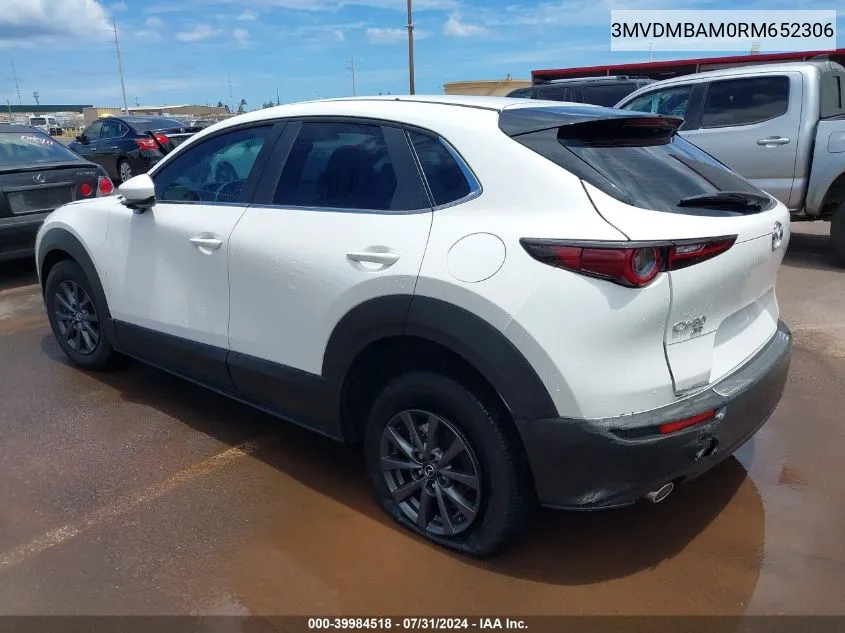 2024 Mazda Cx-30 2.5 S VIN: 3MVDMBAM0RM652306 Lot: 39984518