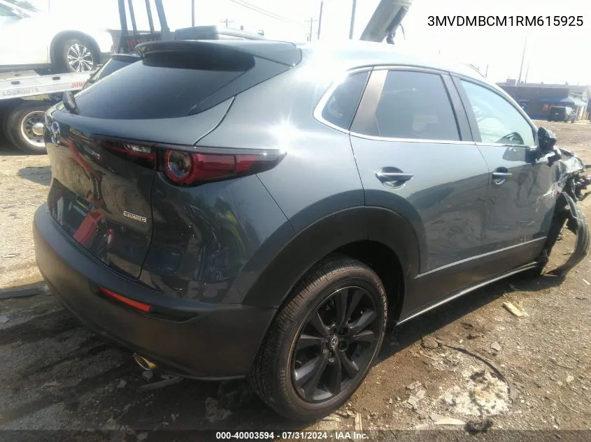 2024 Mazda Cx-30 2.5 S Carbon Edition VIN: 3MVDMBCM1RM615925 Lot: 40003594