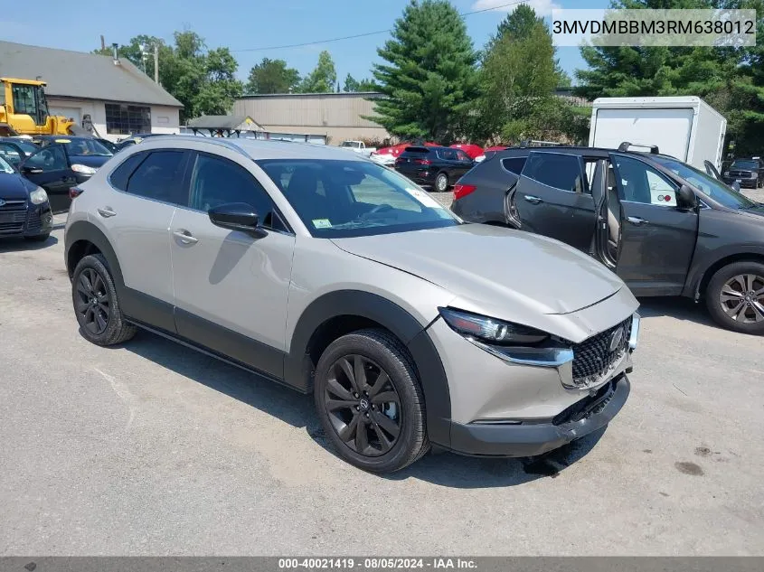 2024 Mazda Cx-30 2.5 S Select Sport VIN: 3MVDMBBM3RM638012 Lot: 40021419