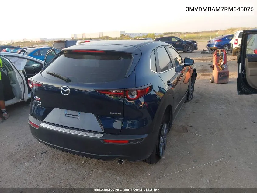 3MVDMBAM7RM645076 2024 Mazda Cx-30 2.5 S