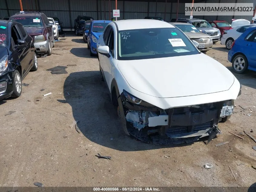 3MVDMBAM6RM643027 2024 Mazda Cx-30 2.5 S