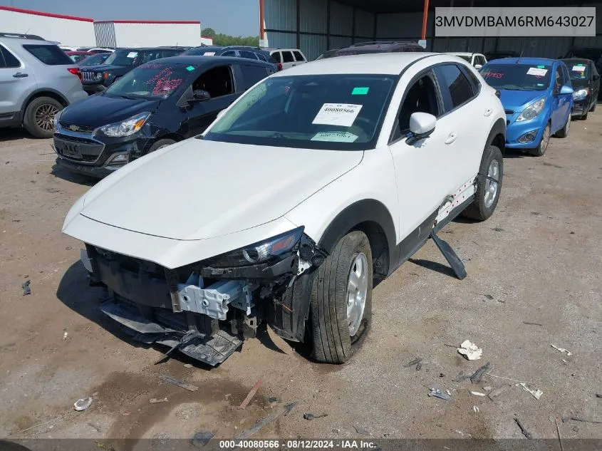 3MVDMBAM6RM643027 2024 Mazda Cx-30 2.5 S