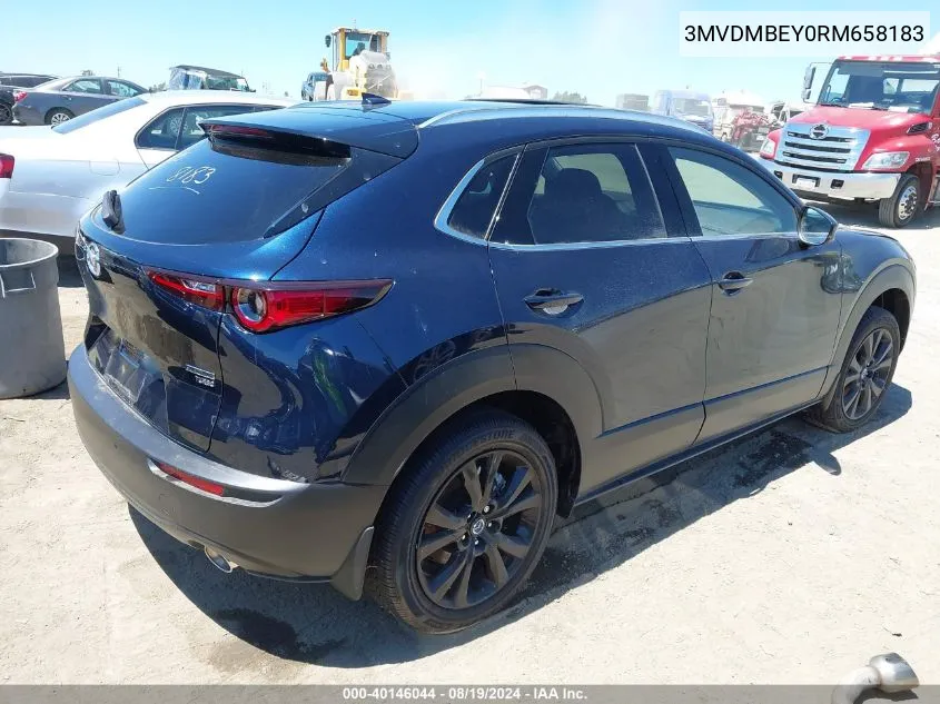 2024 Mazda Cx-30 2.5 Turbo Premium Plus Package VIN: 3MVDMBEY0RM658183 Lot: 40146044