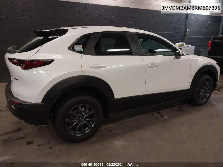 2024 Mazda Cx-30 2.5 S VIN: 3MVDMBAM6RM697895 Lot: 40150075