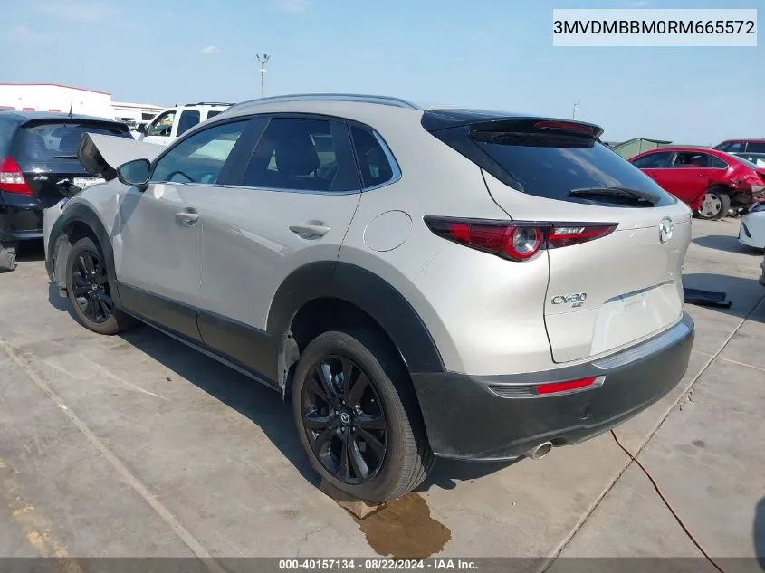 2024 Mazda Cx-30 2.5 S Select Sport VIN: 3MVDMBBM0RM665572 Lot: 40157134