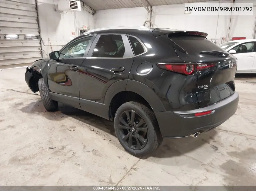 2024 Mazda Cx-30 2.5 S Select Sport VIN: 3MVDMBBM9RM701792 Lot: 40168495