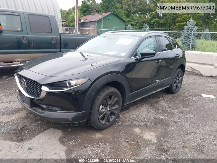 2024 Mazda Cx-30 2.5 S Select Sport VIN: 3MVDMBBM5RM677040 Lot: 40222564