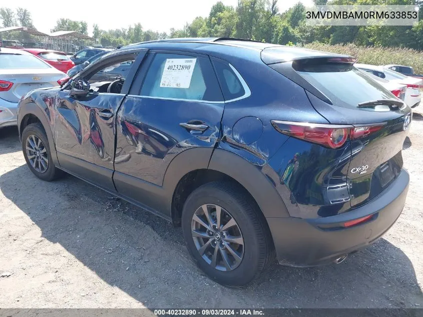 2024 Mazda Cx-30 2.5 S VIN: 3MVDMBAM0RM633853 Lot: 40232890