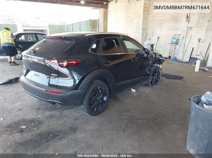 2024 Mazda Cx-30 2.5 S Select Sport VIN: 3MVDMBBM7RM671644 Lot: 40243080