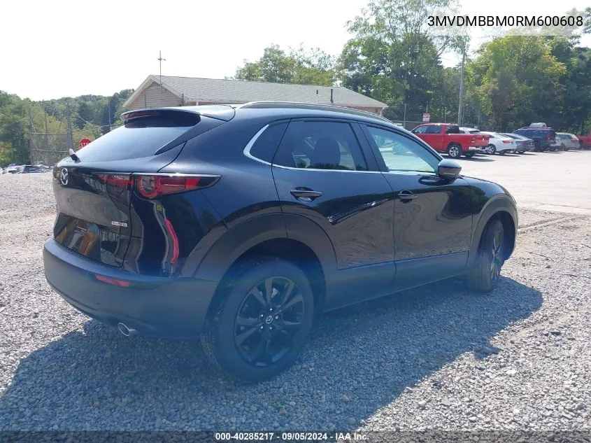 2024 Mazda Cx-30 2.5 S Select Sport VIN: 3MVDMBBM0RM600608 Lot: 40285217