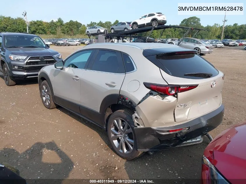 2024 Mazda Cx-30 2.5 S Preferred Package VIN: 3MVDMBCM1RM628478 Lot: 40311949