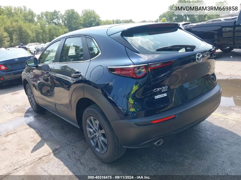 2024 Mazda Cx-30 2.5 S VIN: 3MVDMBAM3RM669858 Lot: 40316475